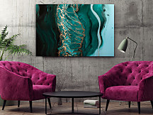 Obraz Zlatá v smaragde 1891